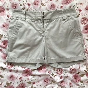 J Crew Classic Twill Chino Shorts